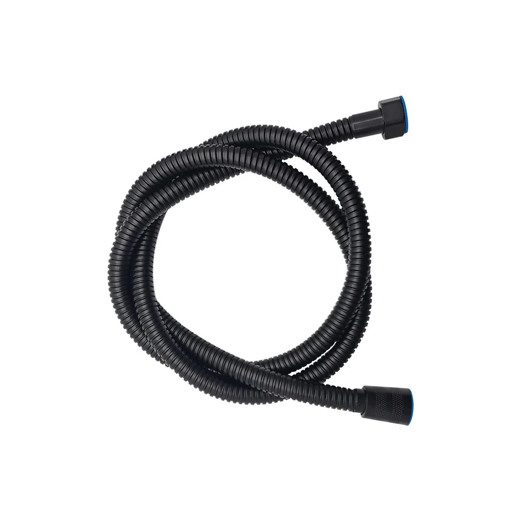 1.5M Black Stainless Shower Head Hose Bathroom Shower Hose Handheld Shower Water Pipe Fittings Replacement Soft Water Pipe G1/2 - Image 5