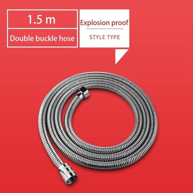 1.5m/2m/3m Stainless Steel Shower Hose High Quality Encryption Explosion-proof Hose Spring Tube Pull Tube Bathroom Accessories - Image 9