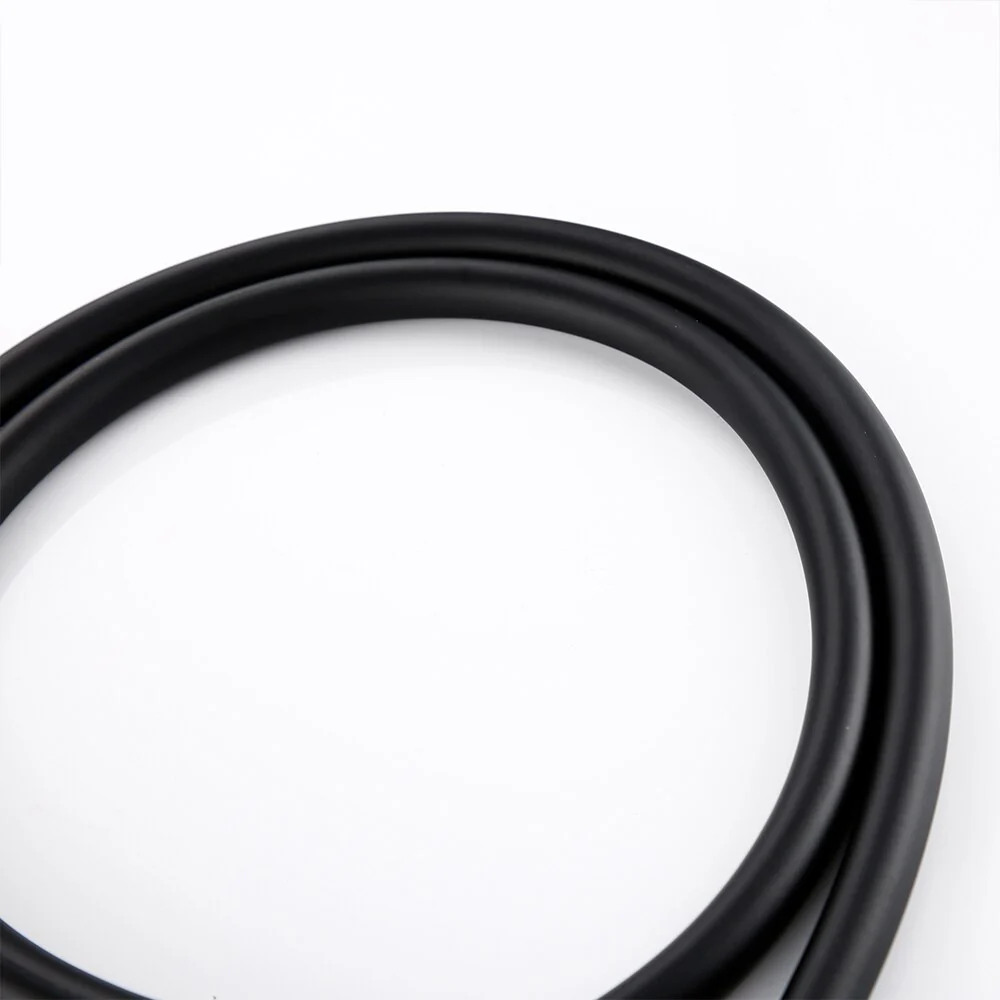 1.5m Shower Hose Flexible Matte Black PVC Shower Explosion-proof Home Bathroom Pipe Fittings Hose - Image 2