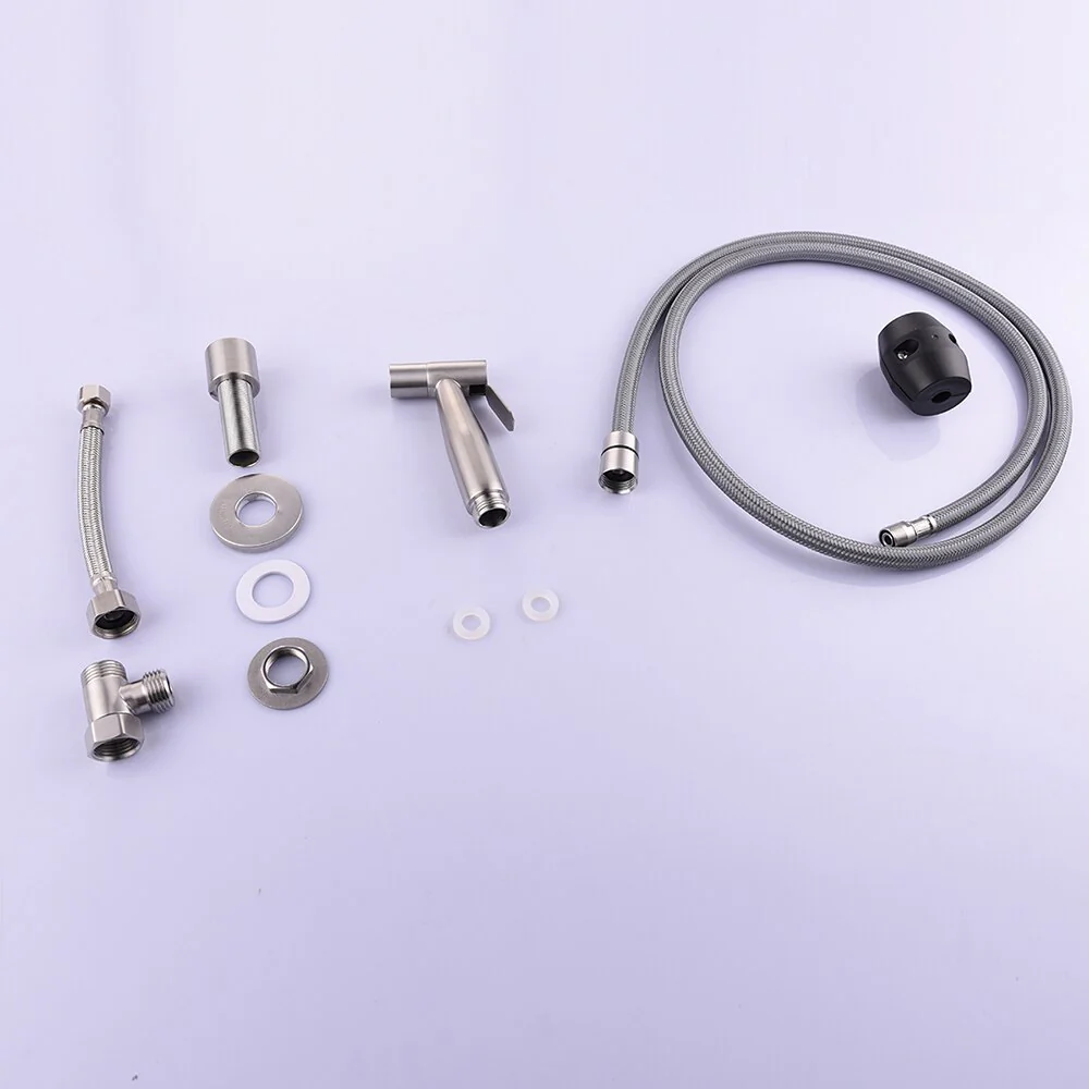 304 Stainless Steel Kitchen Sprayer Set Brushed Nickel Hand Held Sprayer for Kitchen Sink Washing - Image 5
