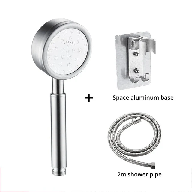 304 Stainless Steel Shower Head Pressurized Bath Shower Shower Single Head Shower Pressurized Bath Shower Head - Image 10