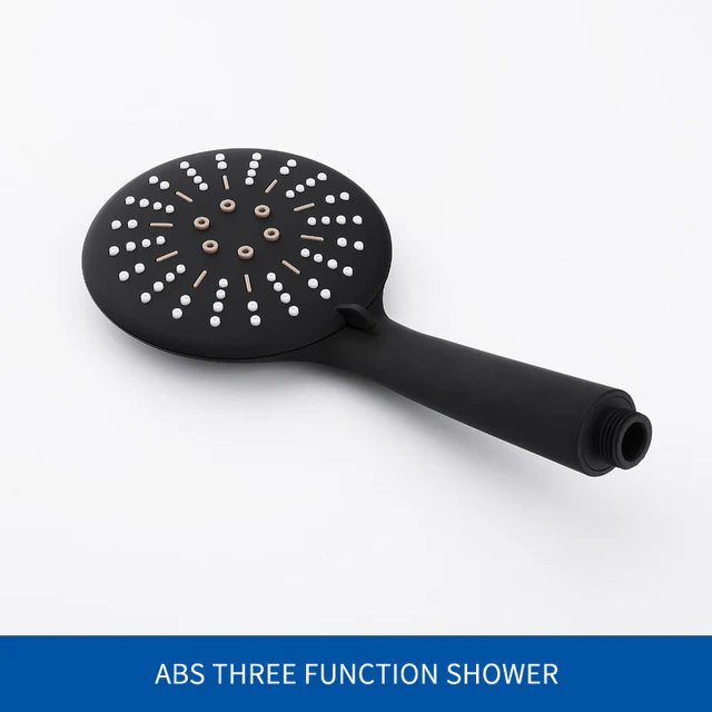 Adjustable 3 Function Black Shower Riser Slide Bar Wall Mount Shower Sliding Bar - Image 6