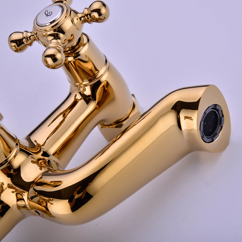 Antique Bathtub Faucet | Wall-Mounted Shower Faucet | European Single Handle Brass Tub Faucet - Image 6