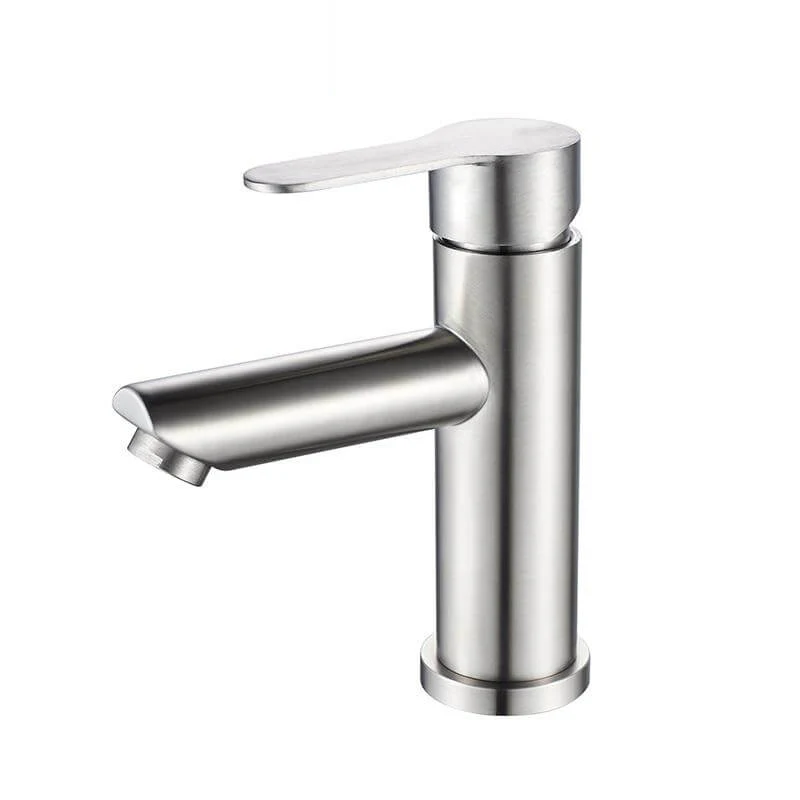 Basin Faucet Stainless Steel Faucet Bathroom Mixer Tap Single Hole Hot and Cold Water Classic Basin Faucets - Image 5