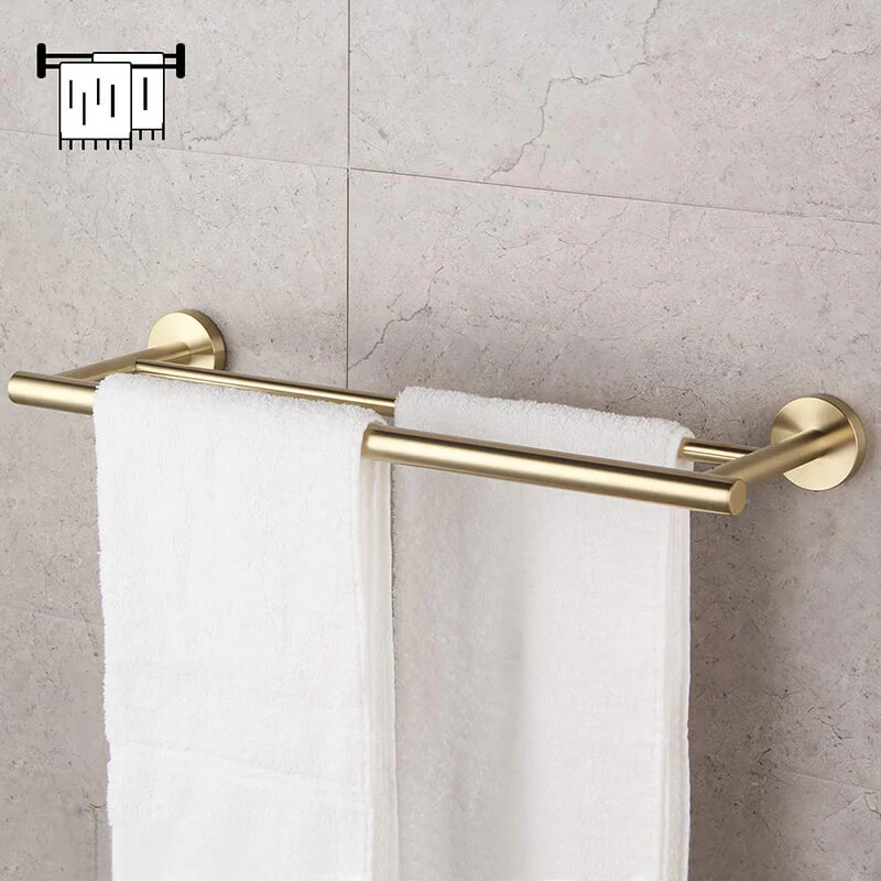 Bathroom Hardware Set 4 Pieces | SUS304 Bathroom Accessories Sets | Wall Mounted Towel Holders Sets - Image 12