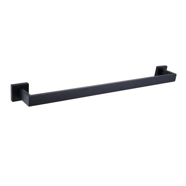 Bathroom Hardware Set Black Robe Hook Towel Rail Bar Rack Bar Shelf Tissue Paper Holder Toothbrush Holder Bathroom Accessories - Image 8