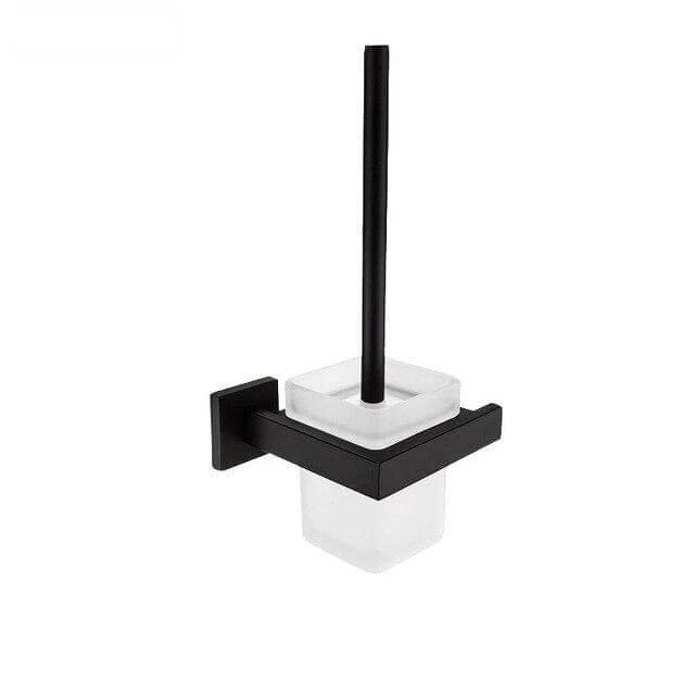 Bathroom Hardware Set | Black Robe Hook Towel Rail Rack Bar Shelf Paper Holder Toothbrush Holder Bathroom Accessories - Image 12