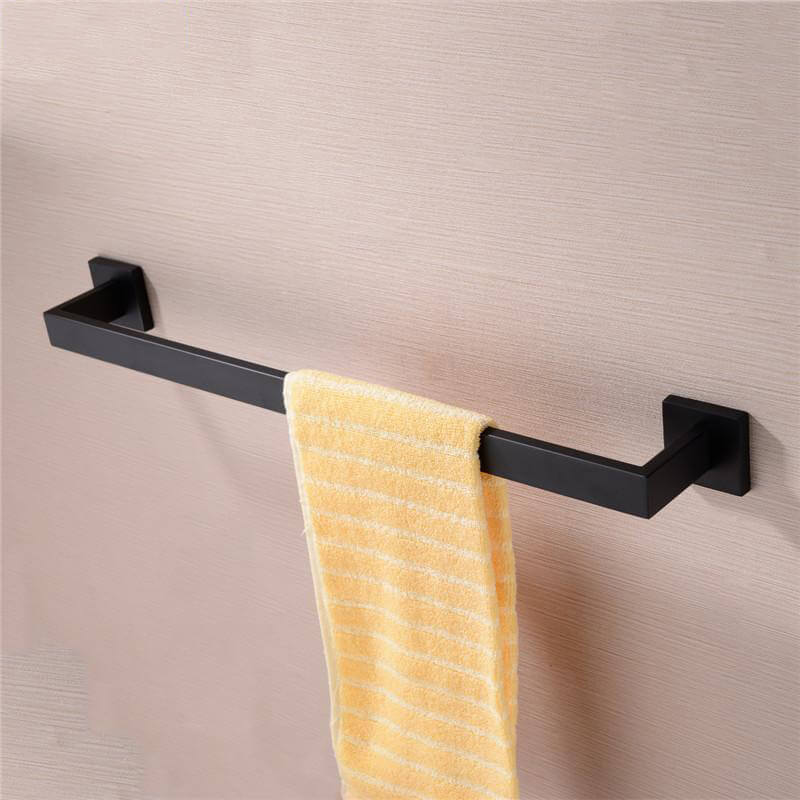 Bathroom Hardware Set | Black Robe Hook Towel Rail Rack Bar Shelf Paper Holder Toothbrush Holder Bathroom Accessories - Image 3