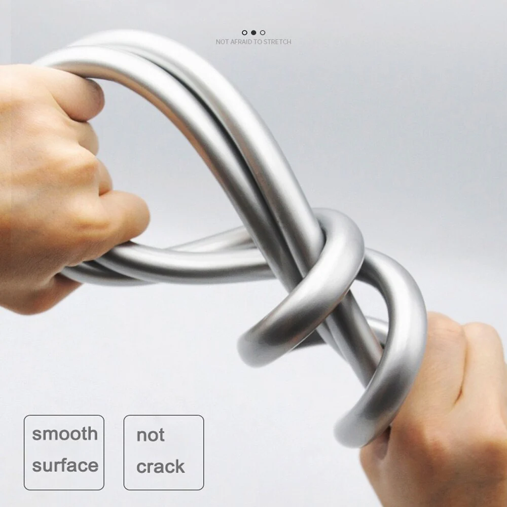 Bathroom Shower Hose High Pressure PVC Handheld Shower Plumbing Flexible Hose GI/2 Universal Interface Anti Winding Fixture - Image 4