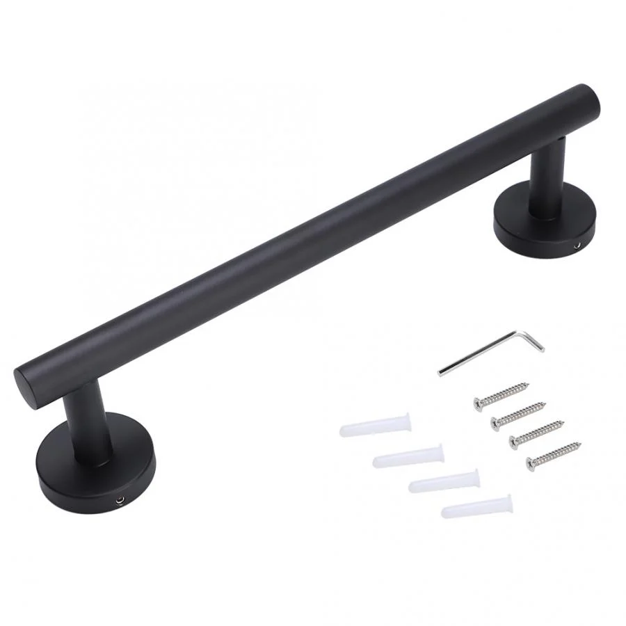 Bathroom Towel Bar | Stainless Steel Towel Bar Holder | Single Towel Rod - Image 6
