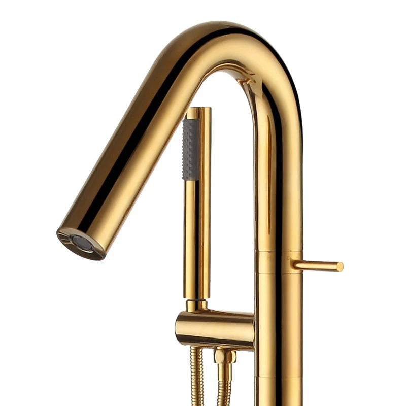 Bathtub Faucet Set Freestanding Bathtub Faucet Bathtub Taps Black Tub Faucet Bathtub Mixer Bathtub Faucet Bath Faucet Gold - Image 3