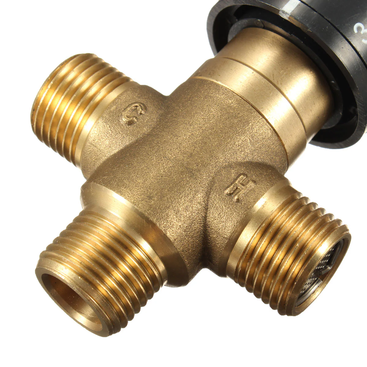 Brass Pipe Thermostat Faucet Thermostatic Mixing Valve Bathroom Water Temperature Control Faucet Cartridges - Image 7