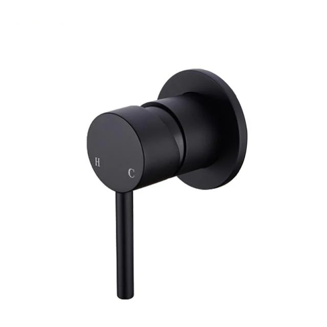 Brass Shower Valve Showers Faucet Diverter Control Valve Wall Mounted Mixer Valves for Spout Shower Head Matte Black & Chrome - Image 6