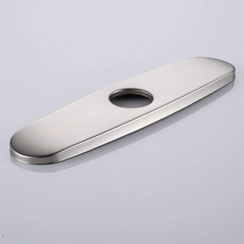Commercial Kitchen Sink Faucet Hole Cover Deck Plate Escutcheon Brushed Nickel/High Gloss/ORB - Image 5