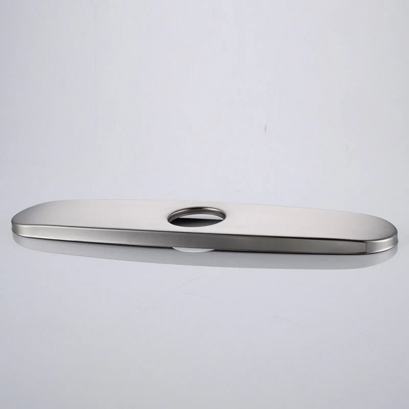 Commercial Kitchen Sink Faucet Hole Cover Deck Plate Escutcheon Brushed Nickel/High Gloss/ORB - Image 8