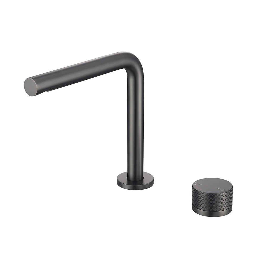 Dual Hole Basin Faucet Single Handle Vanity Sink Faucet 360 Degree Swivel Sink Water Faucet - Image 16