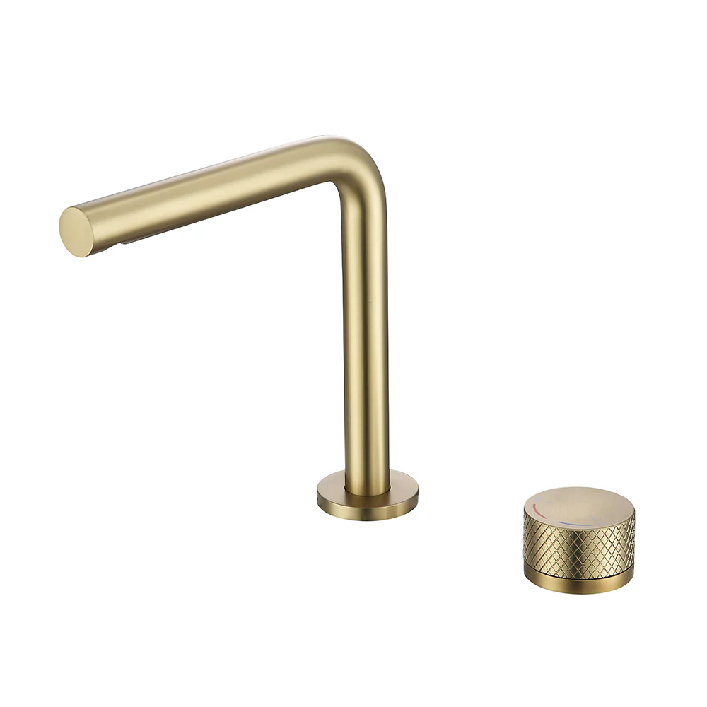 Dual Hole Basin Faucet Single Handle Vanity Sink Faucet 360 Degree Swivel Sink Water Faucet - Image 17