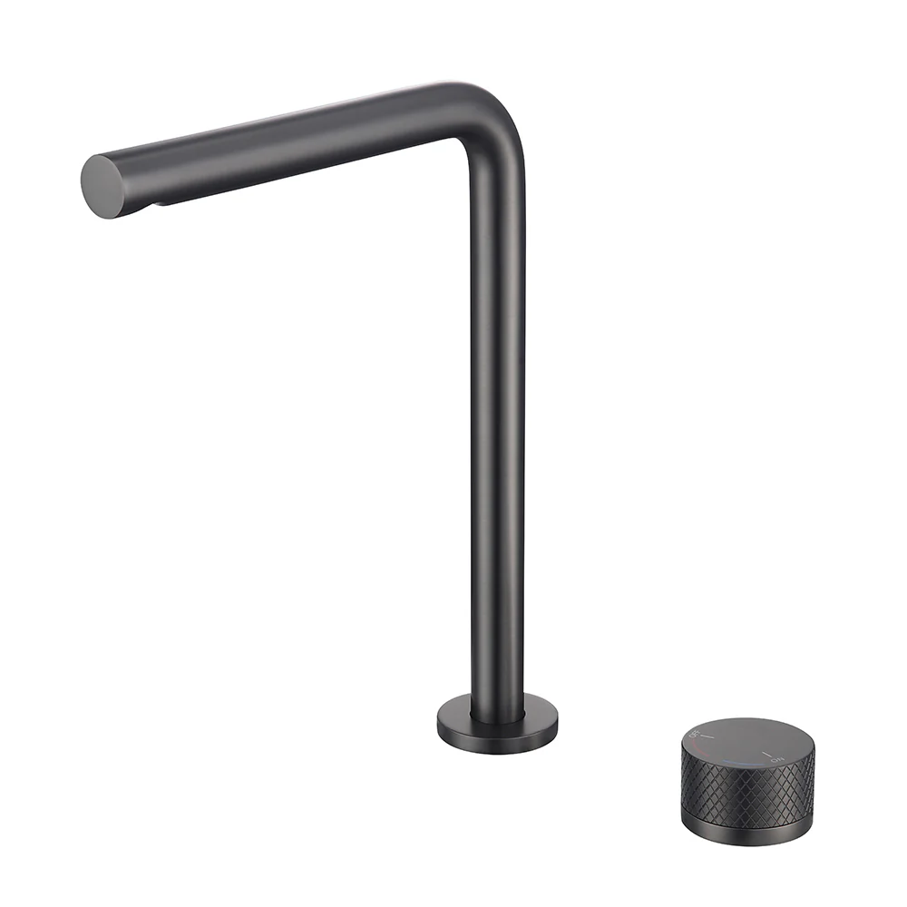 Dual Hole Basin Faucet Single Handle Vanity Sink Faucet 360 Degree Swivel Sink Water Faucet - Image 20