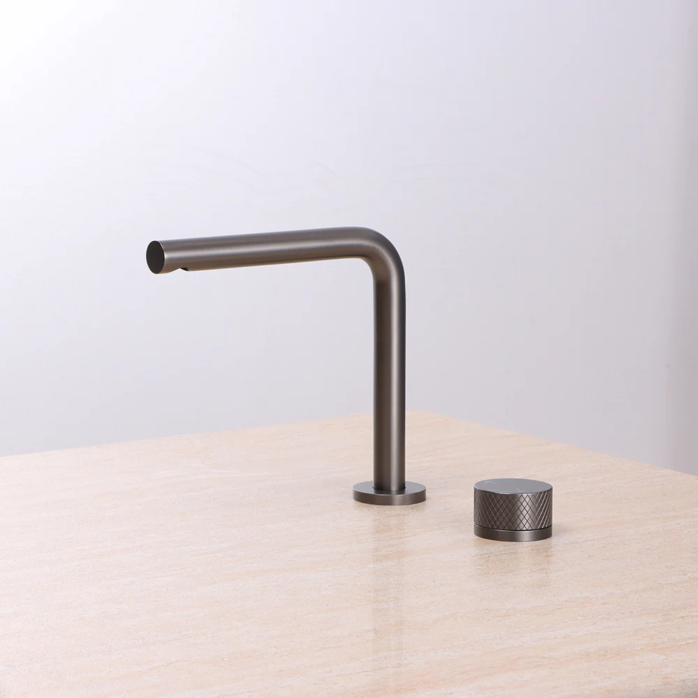 Dual Hole Basin Faucet Single Handle Vanity Sink Faucet 360 Degree Swivel Sink Water Faucet - Image 9