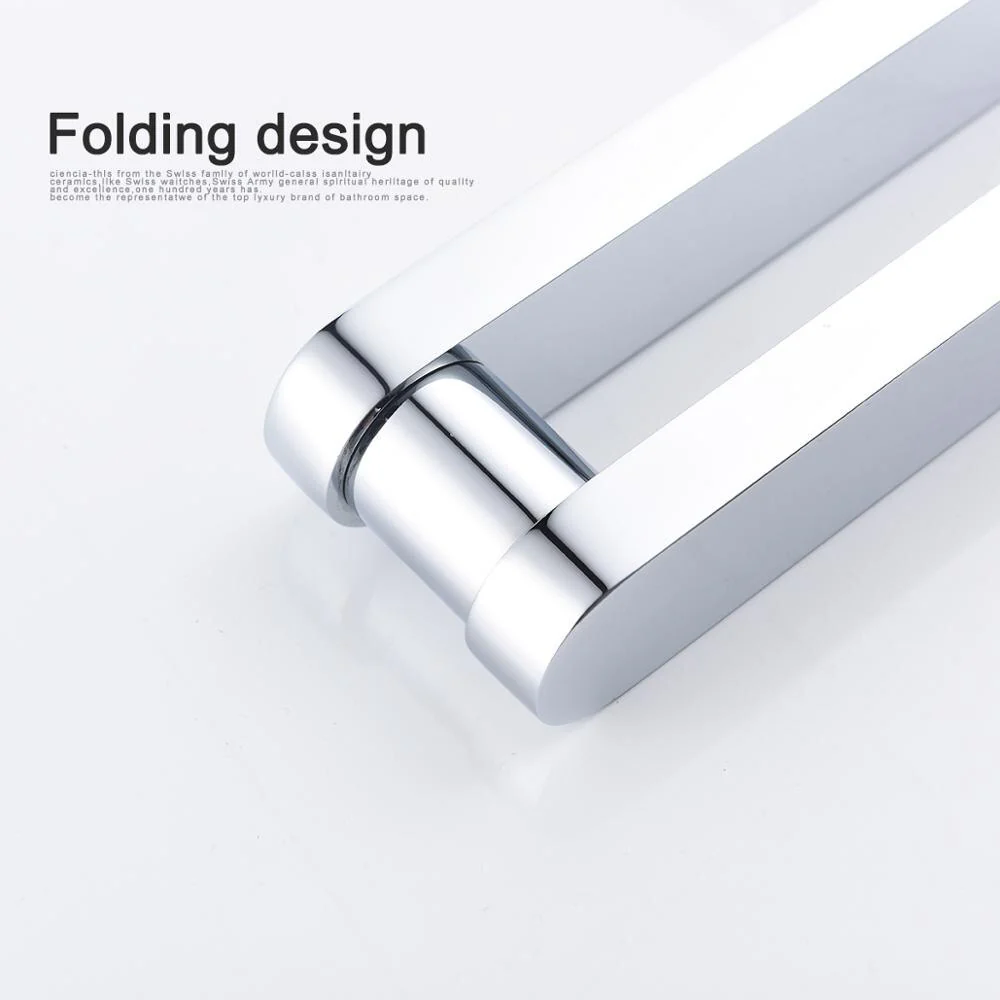 Folding Kitchen Faucet Hot and Cold Kitchen Sink Mixer Brushed Nickel Facing Rotatable Telescopic Faucet - Image 6