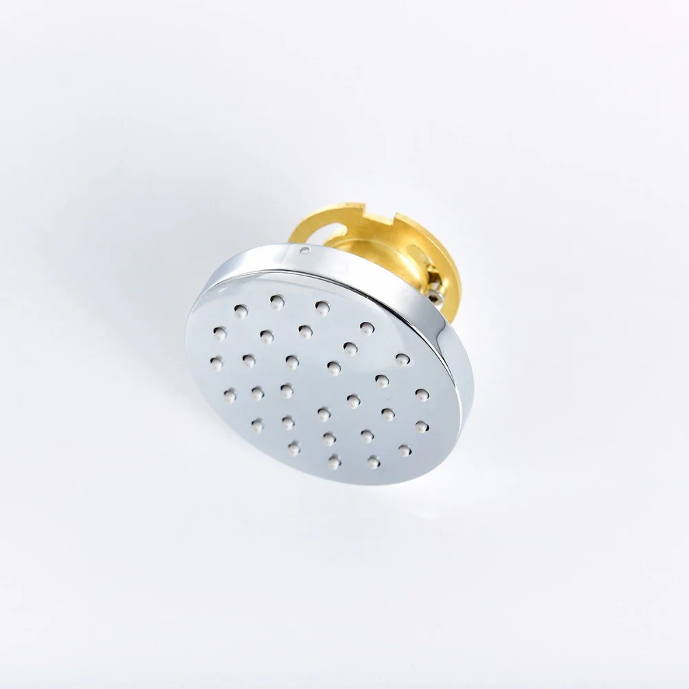 Chrome Round/Square Shower Body Jets Rainfall Spray Spa jet Water Saving in Wall Can Be Adjustable For Bathroom - Image 6