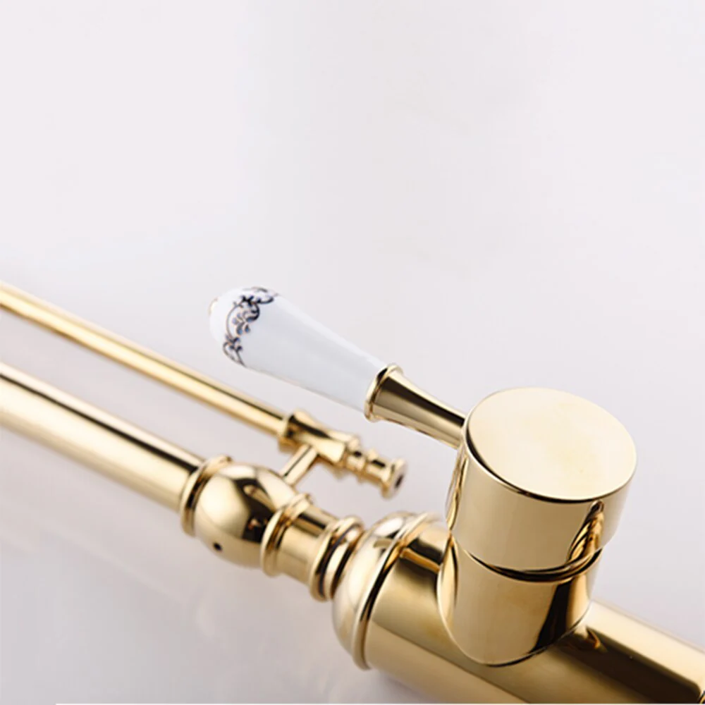 Brass Body Revolve Two-Way Washing Mounting Hardware G3/8" For The Kitchen Sink Faucet - Image 5