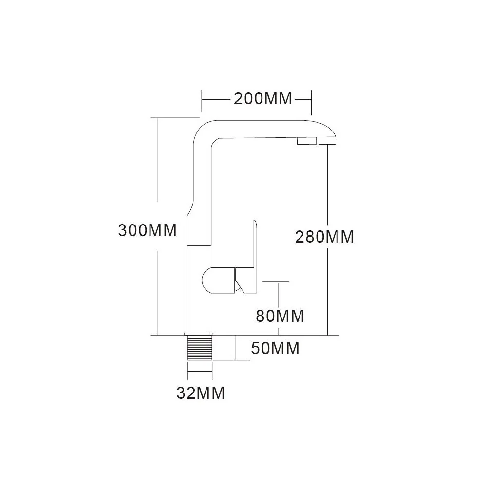 Stainless Steel 360 Degree Rotating Kitchen Faucet Hot and Cold Water Faucet Kitchen Sink Tap - Image 6