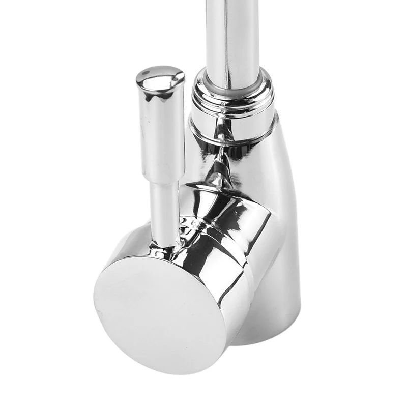 Kitchen 360Degree Rotatable Spout Single Handle Sink Basin Faucet Adjustable Solid Brass Pull Down Spray Mixer Tap Deck Mounted - Image 5