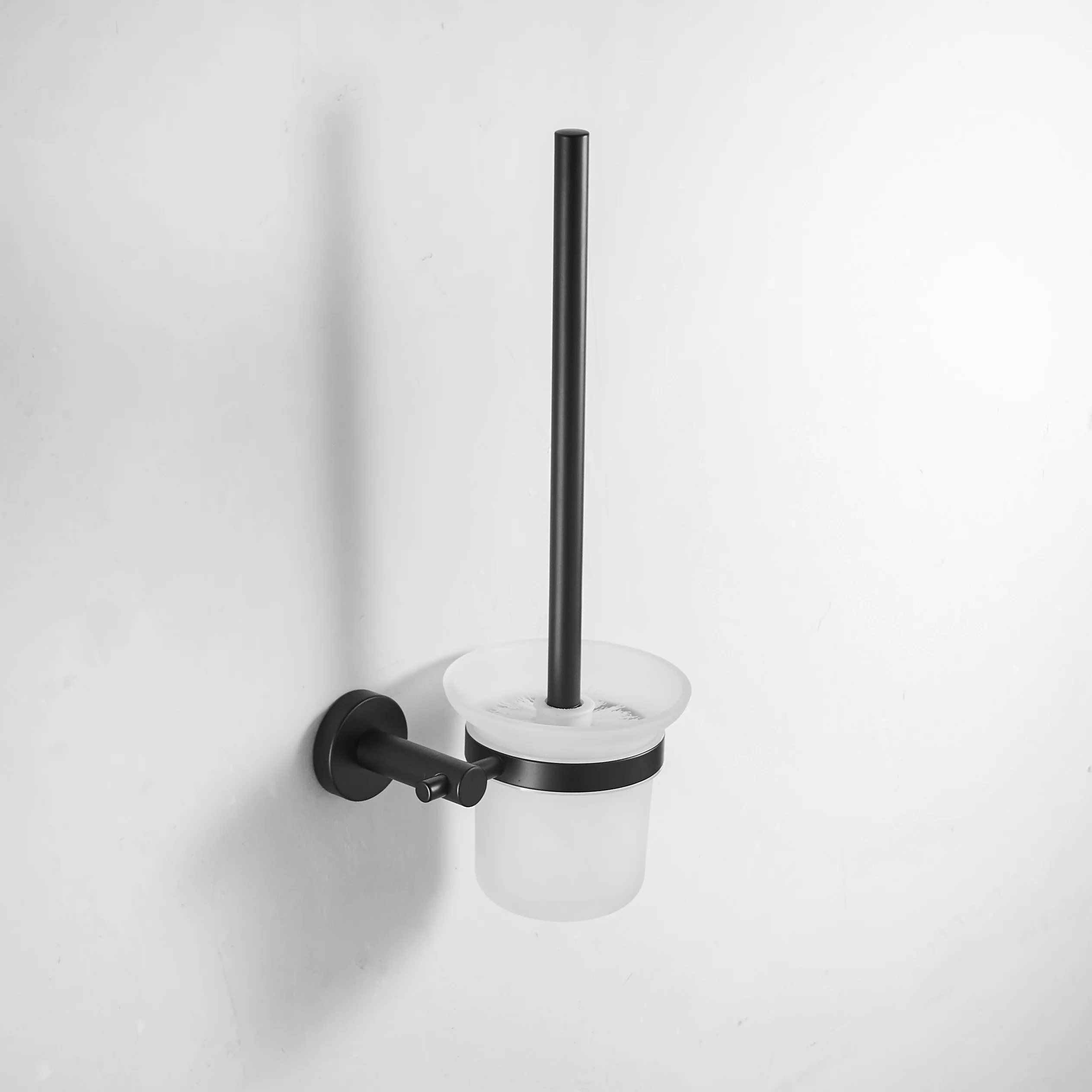 Modern Bathroom Black Hardware Set 304 Stainless Steel Towel Rack Paper Towel Holder Towel Bar Hook - Image 10
