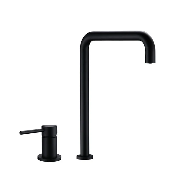 Modern Style Kitchen Sink Faucet Tap Dual Holder Single Handle Fixed Basin Faucet Hot And Cold 2 Hole Kitchen Sink Mixer - Image 10