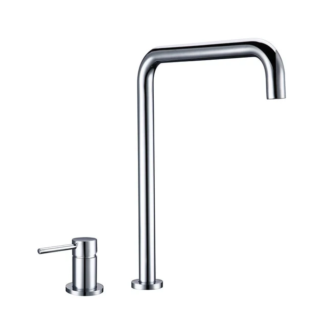 Modern Style Kitchen Sink Faucet Tap Dual Holder Single Handle Fixed Basin Faucet Hot And Cold 2 Hole Kitchen Sink Mixer - Image 11