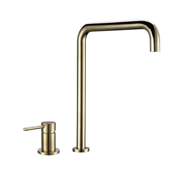 Modern Style Kitchen Sink Faucet Tap Dual Holder Single Handle Fixed Basin Faucet Hot And Cold 2 Hole Kitchen Sink Mixer - Image 12