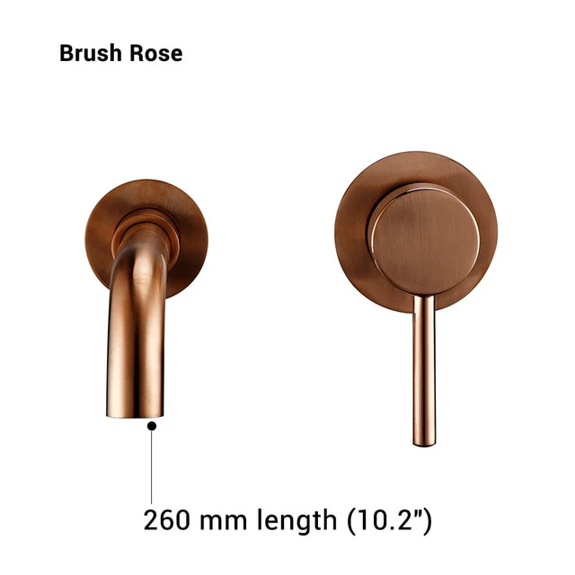 Modern Wall-Mount Mixer Tap Bathroom Sink Faucet Swivel Wall Spout Bath With Single Lever Basin Faucet - Image 11