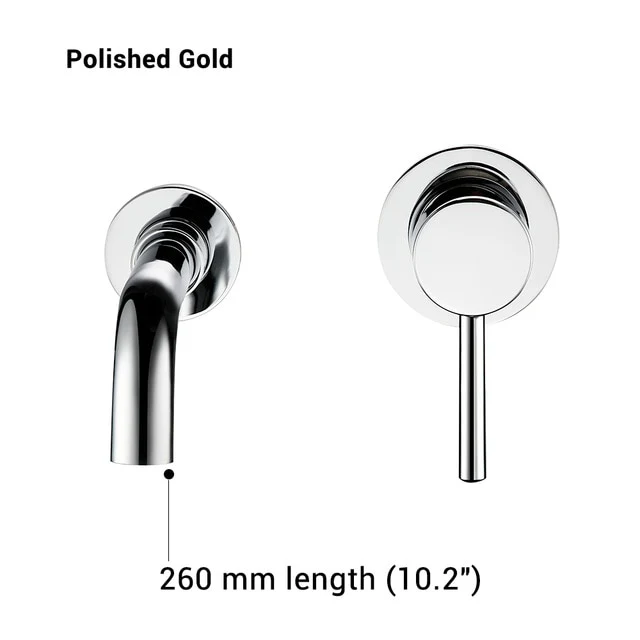Modern Wall-Mount Mixer Tap Bathroom Sink Faucet Swivel Wall Spout Bath With Single Lever Basin Faucet - Image 17