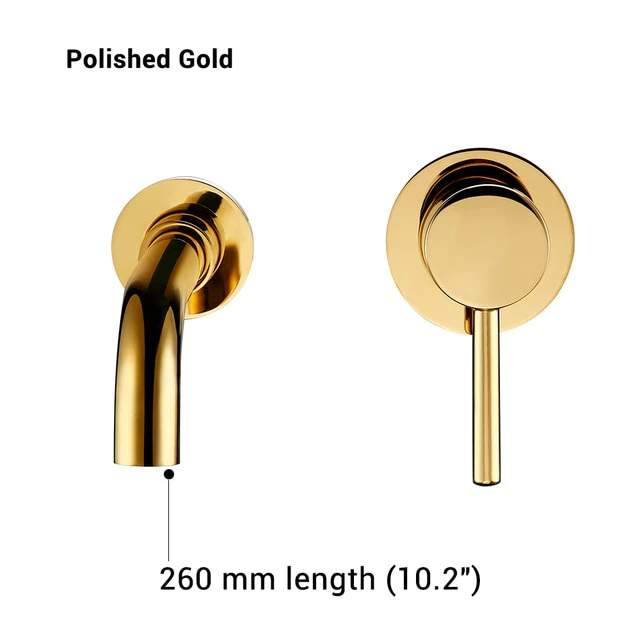 Modern Wall-Mount Mixer Tap Bathroom Sink Faucet Swivel Wall Spout Bath With Single Lever Basin Faucet - Image 27
