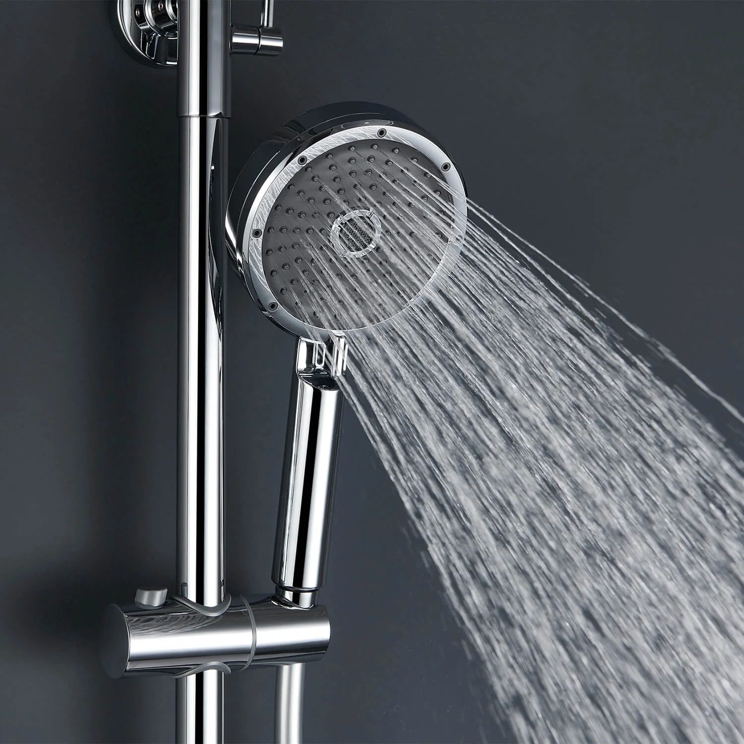 Multifunction Shower Column Set with Bidet Sprayer Bathroom Shower Faucet Set 10 inch Shower Head - Image 10