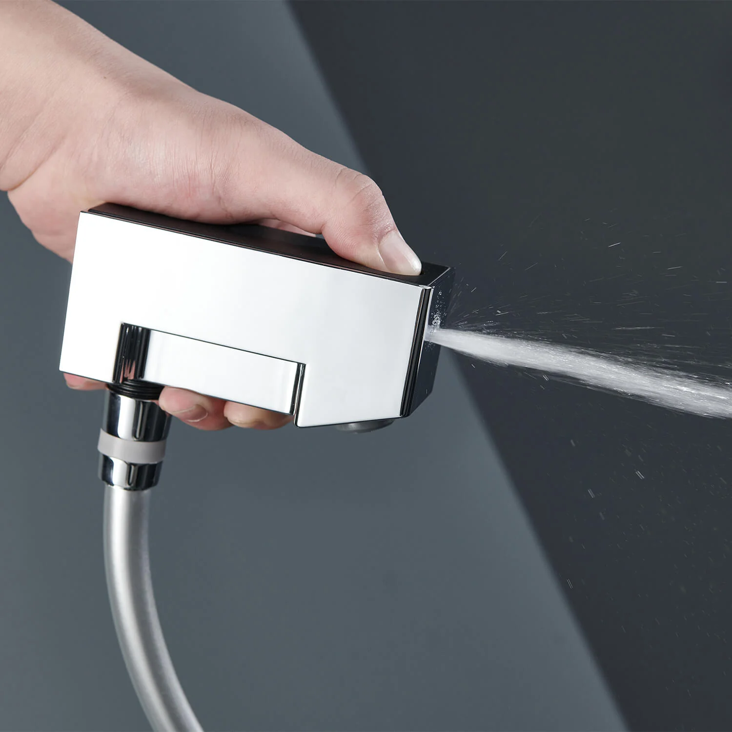 Multifunction Shower Column Set with Bidet Sprayer Bathroom Shower Faucet Set 10 inch Shower Head - Image 7