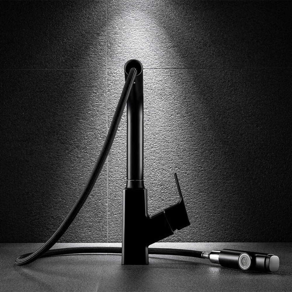 New Pull-down Kitchen Faucet | Brass Pull Out Kitchen Mixers | Chrome Kitchen Sink Faucet - Image 6