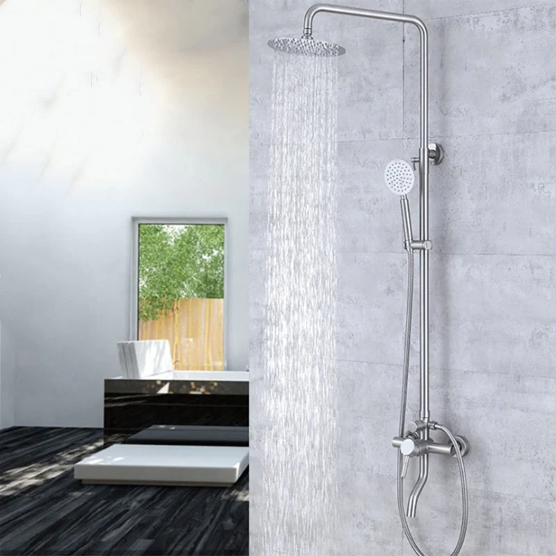 Shower Faucets Bathroom Shower Column Set SUS304 Bath Shower Mixer System - Image 10