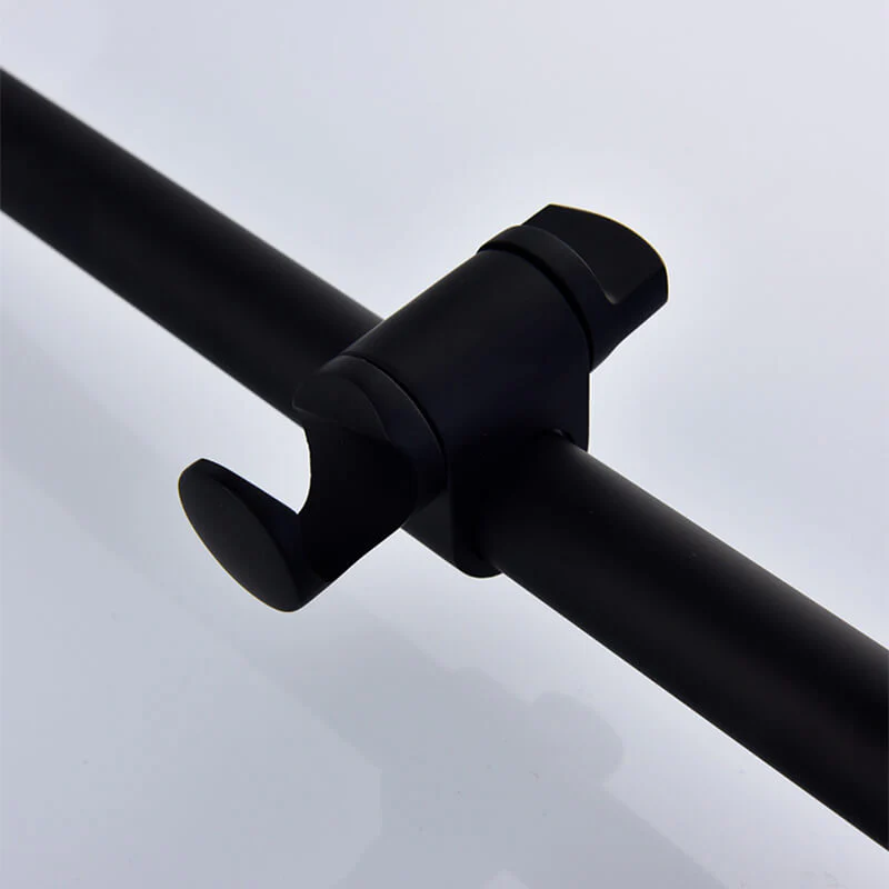 Shower Slide Bar with Handheld Shower Adjustable 304 Stainless Steel Shower Rail Set - Image 11