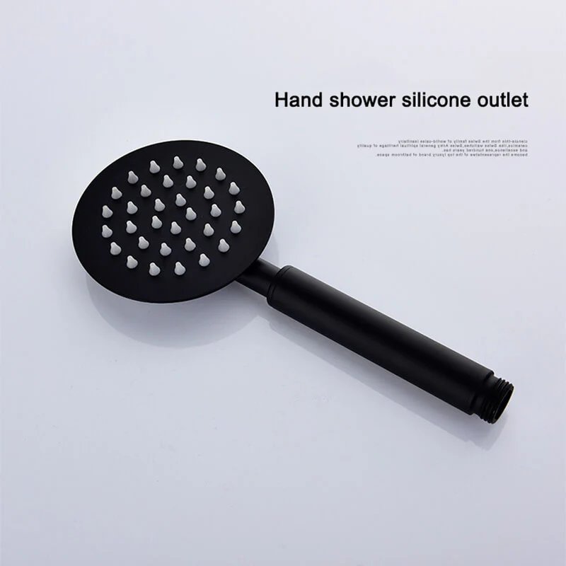 Shower Slide Bar with Handheld Shower Adjustable 304 Stainless Steel Shower Rail Set - Image 9