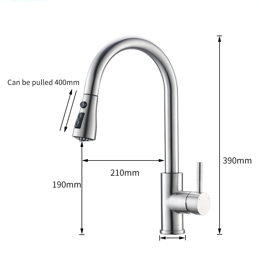 Smart Touch Kitchen Faucets Crane For Sensor Kitchen Water Tap Sink Mixer Rotate Touch Faucet Sensor Water Mixer - Image 4