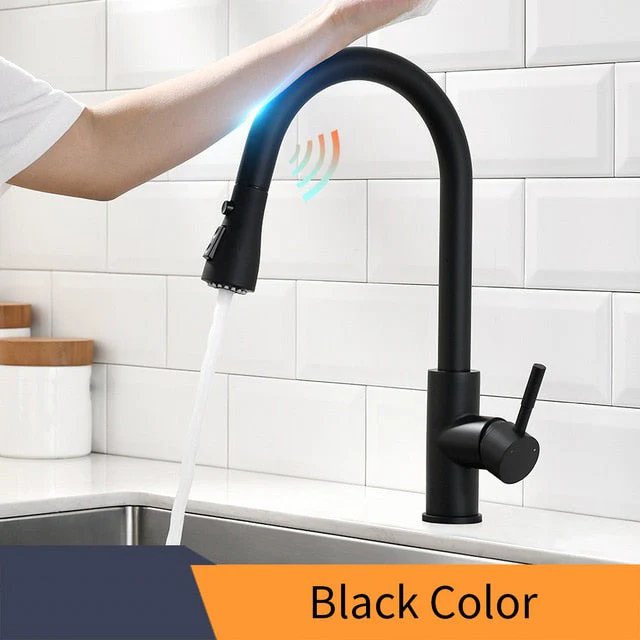 Smart Touch Kitchen Faucets Crane For Sensor Kitchen Water Tap Sink Mixer Rotate Touch Faucet Sensor Water Mixer - Image 6