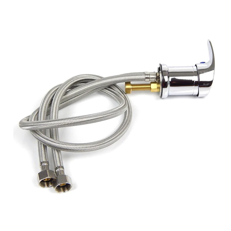 Spa Beauty Salon Shampoo Bowl Sink Hair Salon Bath Accessories Bathroom Hot Cold Faucet Spray Hose Replacement Set - Image 8