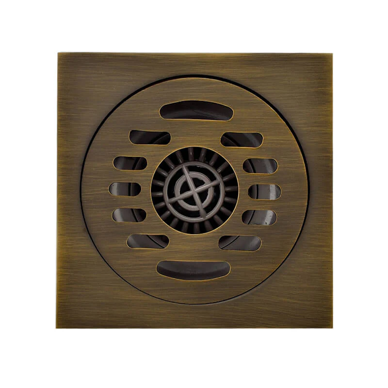 Square Floor Drain | Bathroom Floor Drainer with Removable Strainer Cover | Anti-clogging for Washroom - Image 3