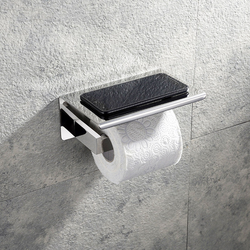 Stainless Steel Bathroom Hardware Set Mirror Chrome Polished Towel Rack Toilet Paper Holder Towel Bar Hook Bathroom Accessories - Image 13