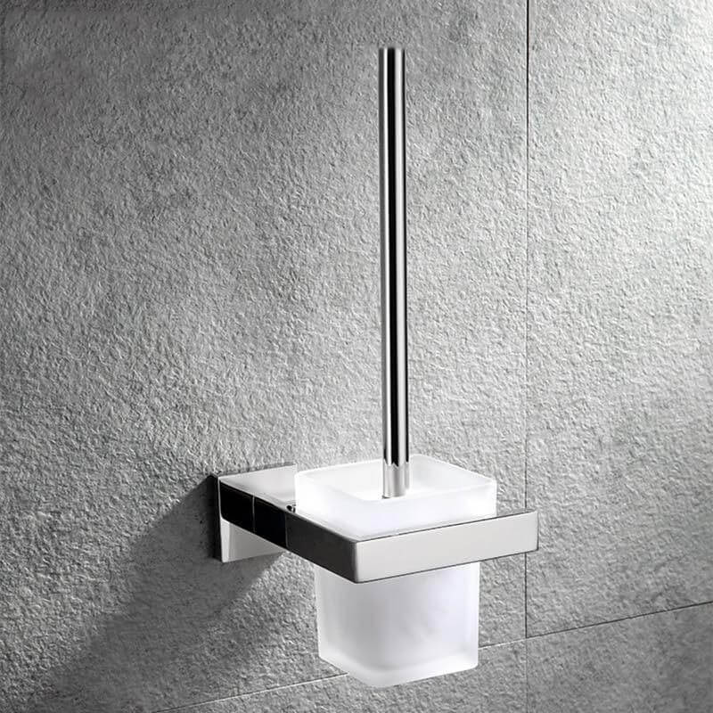 Stainless Steel Bathroom Hardware Set Mirror Chrome Polished Towel Rack Toilet Paper Holder Towel Bar Hook Bathroom Accessories - Image 19