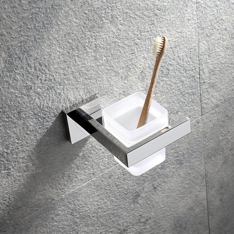 Stainless Steel Bathroom Hardware Set Mirror Chrome Polished Towel Rack Toilet Paper Holder Towel Bar Hook Bathroom Accessories - Image 22