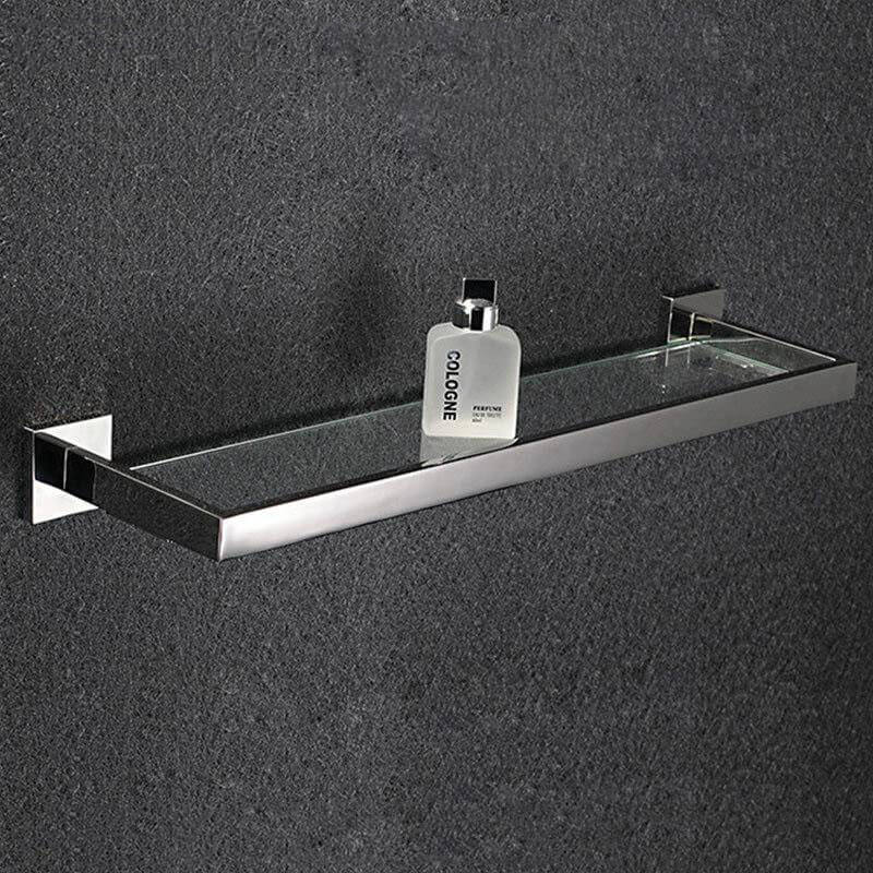Stainless Steel Bathroom Hardware Set Mirror Chrome Polished Towel Rack Toilet Paper Holder Towel Bar Hook Bathroom Accessories - Image 23